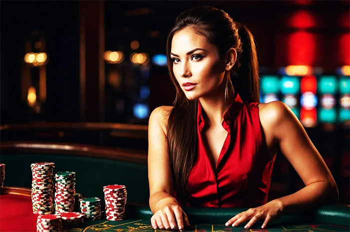 Meja dealer langsung untuk permainan baccarat live