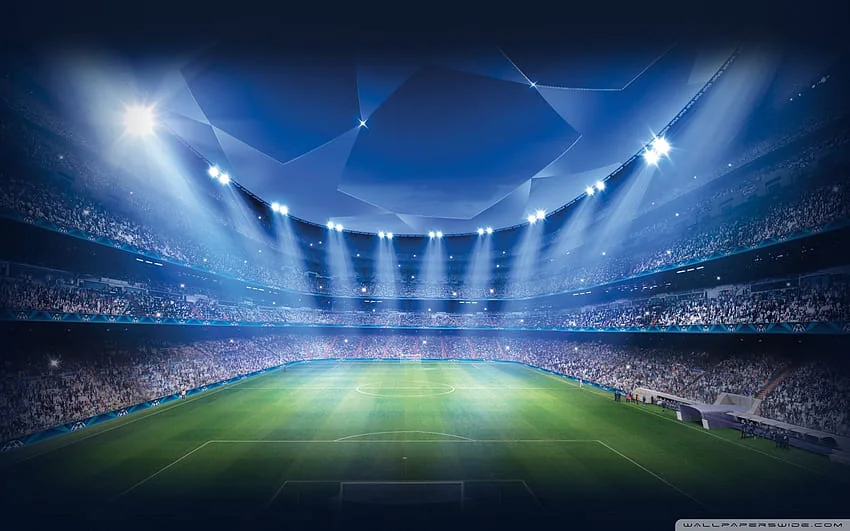 Pertandingan olahraga yang mencerminkan navigasi liga dan kartu event